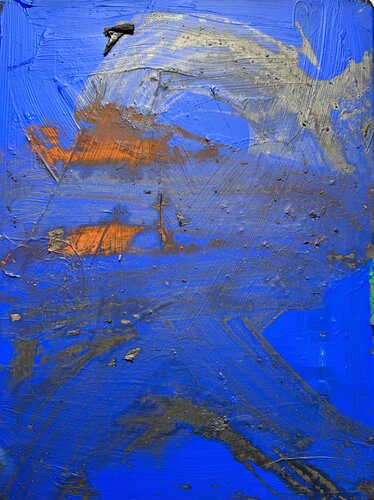 Flow Red & blue 1 von David Utzon, Malerei kaufen auf Singulart