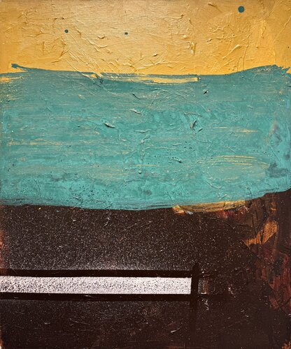 Pink line 3 von David Utzon, Malerei kaufen auf Singulart