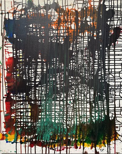 Old ones 1 di David Utzon, Pittura in vendita su Singulart