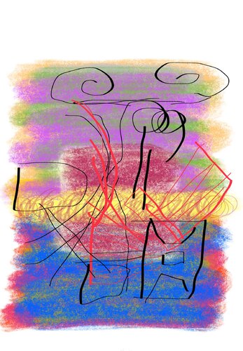 Ipads 7 van David Utzon, Digitaal te koop op Singulart