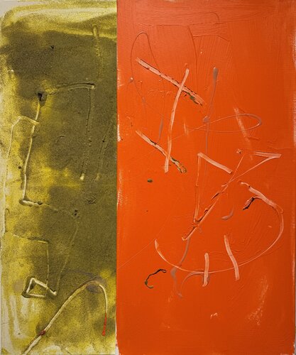 Sand 2 by David Utzon, Painting for Sale on Singulart