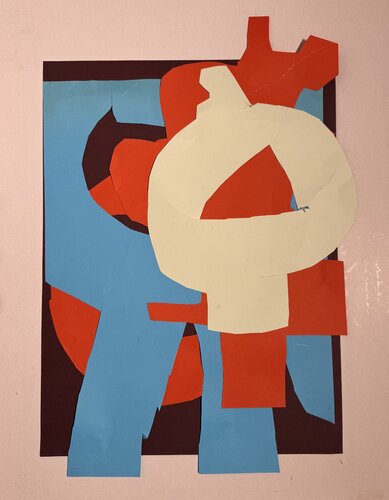 Collage 2025/3 van David Utzon, Werk op papier te koop op Singulart