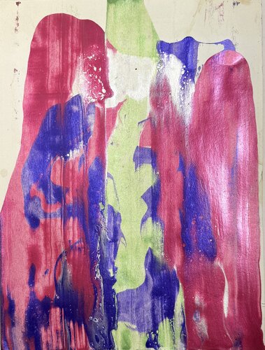 Red ghosts par David Utzon, Peinture en vente sur Singulart