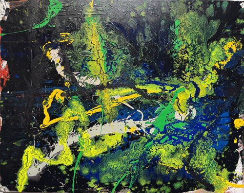 Black ice 2 von David Utzon, Malerei kaufen auf Singulart