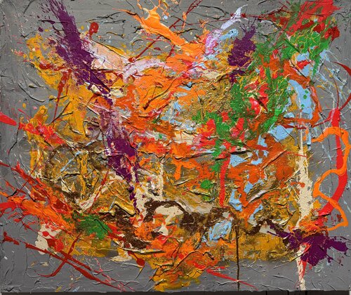 Grey ice von David Utzon, Malerei kaufen auf Singulart