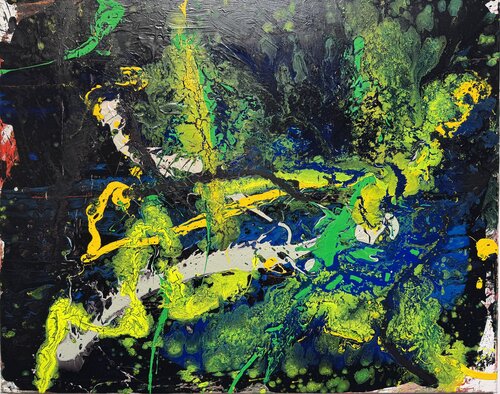 Green black van David Utzon, Schilderij te koop op Singulart