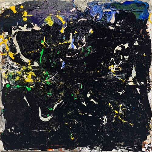 Black square di David Utzon, Pittura in vendita su Singulart