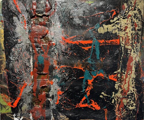 Tall stuff/ totem 1 von David Utzon, Malerei kaufen auf Singulart