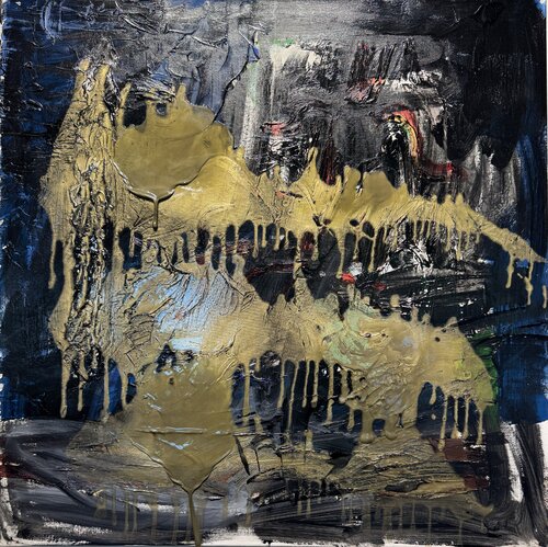 Valley of mist 1 di David Utzon, Pittura in vendita su Singulart