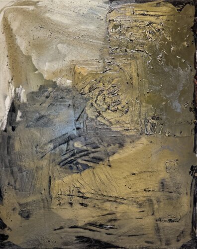 Pure gold 1 von David Utzon, Malerei kaufen auf Singulart