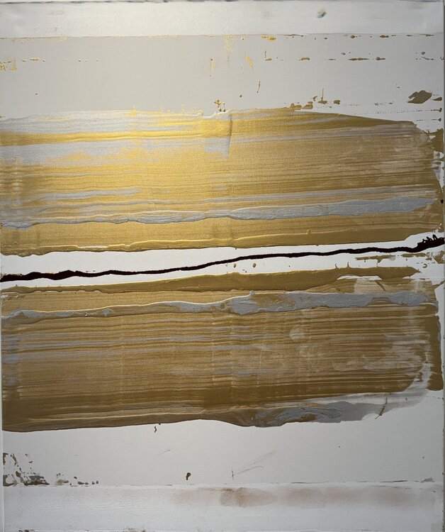 Strokes white, gold 1 David Utzon