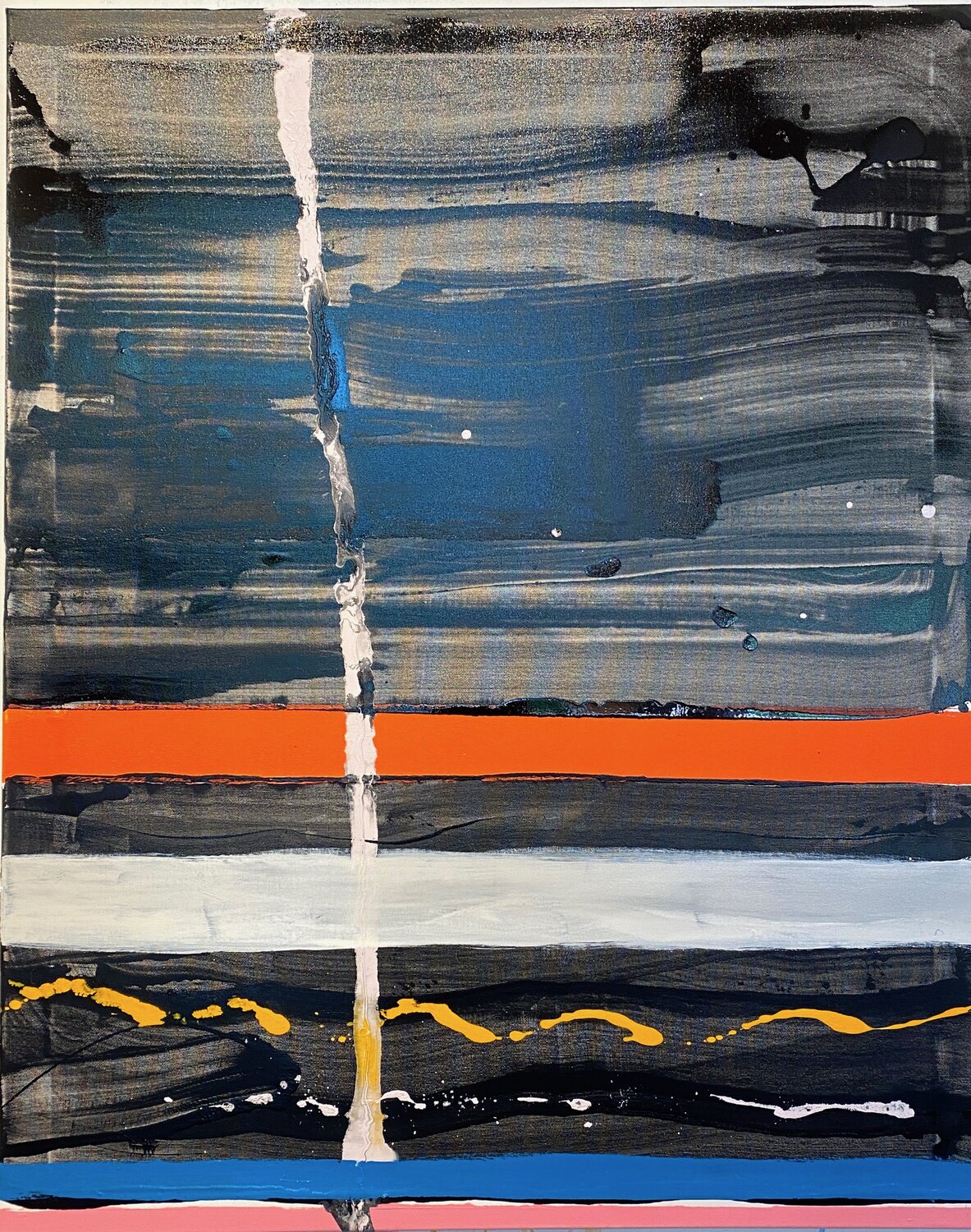 Strokes black, orange, white, blue, pink, yellow. 5 David Utzon