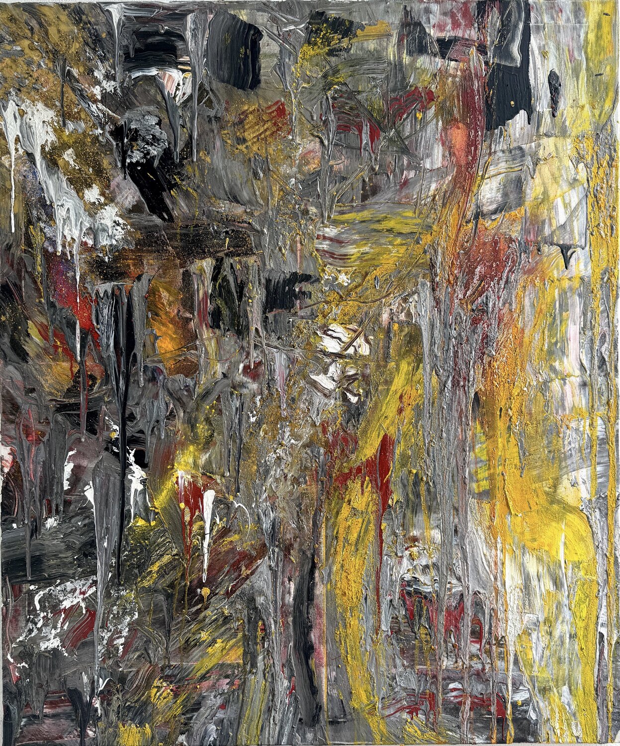Pigment yellow and grey 2 David Utzon