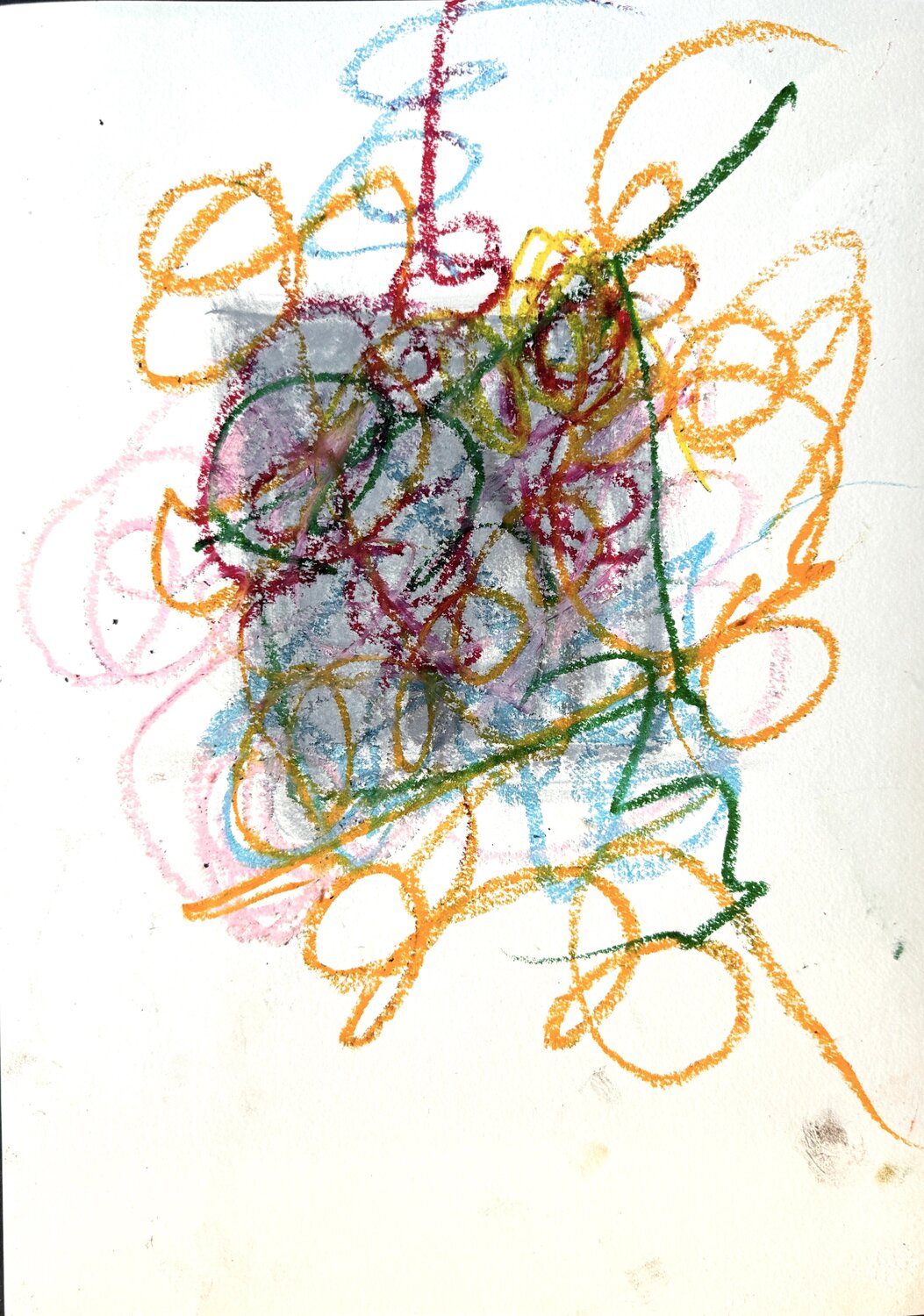 Calligrafy pastel 5 David Utzon