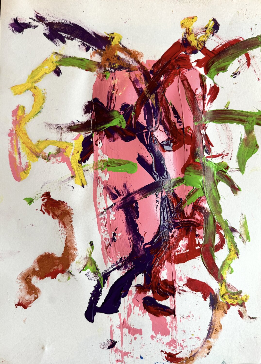 Calligrafy acrylic 6 David Utzon