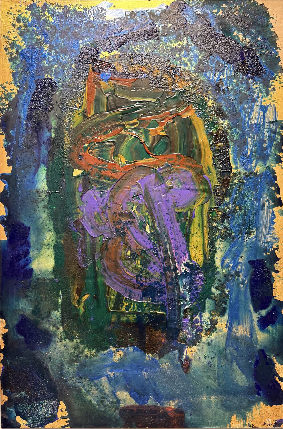 Strokes on plywood 4 David Utzon