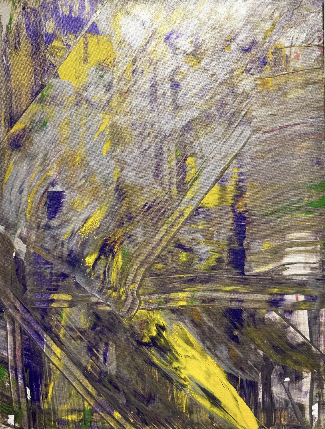 Strokes with acrylic 5 David Utzon