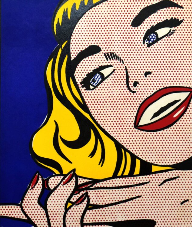 Girl (1¢ Life Portfolio) Roy Lichtenstein