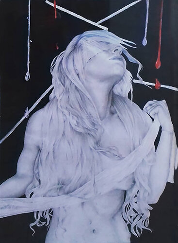 fiat lux by Daniela Chiazzolla, 종이 for Sale on Singulart