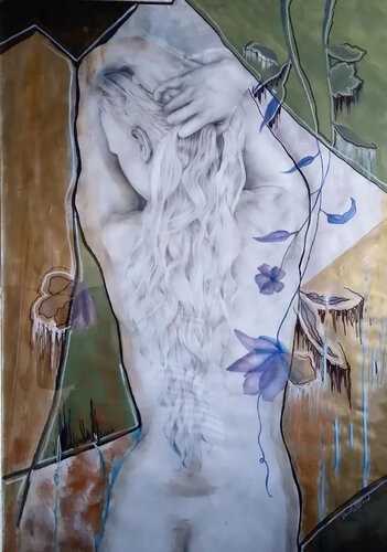 no title de Daniela Chiazzolla, Dibujo a la venta en Singulart