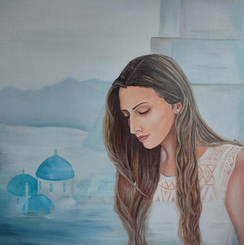 ritratto di Deborah de Daniela Chiazzolla, Pintura a la venta en Singulart