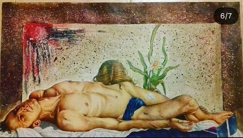 La morte di Narciso de Daniela Chiazzolla, Dibujo a la venta en Singulart