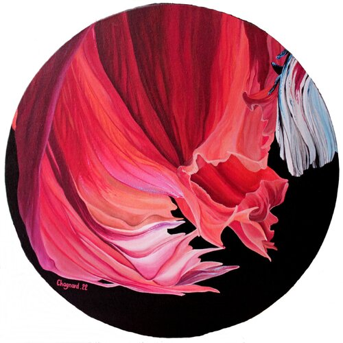 Voluptée II van Charlène Chagnard, Schilderij te koop op Singulart