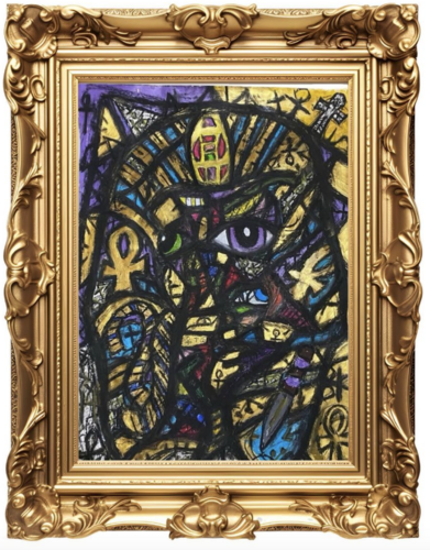 King Tut par Anjo MR, Œuvre sur papier en vente sur Singulart
