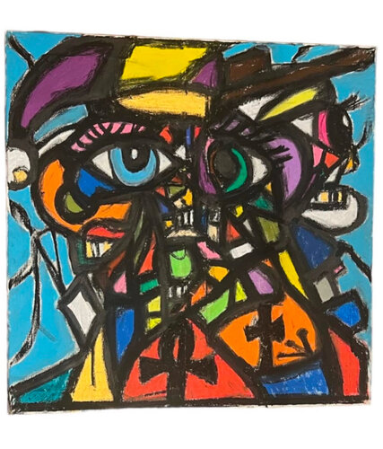 Jester number 2 par Anjo MR, Peinture en vente sur Singulart