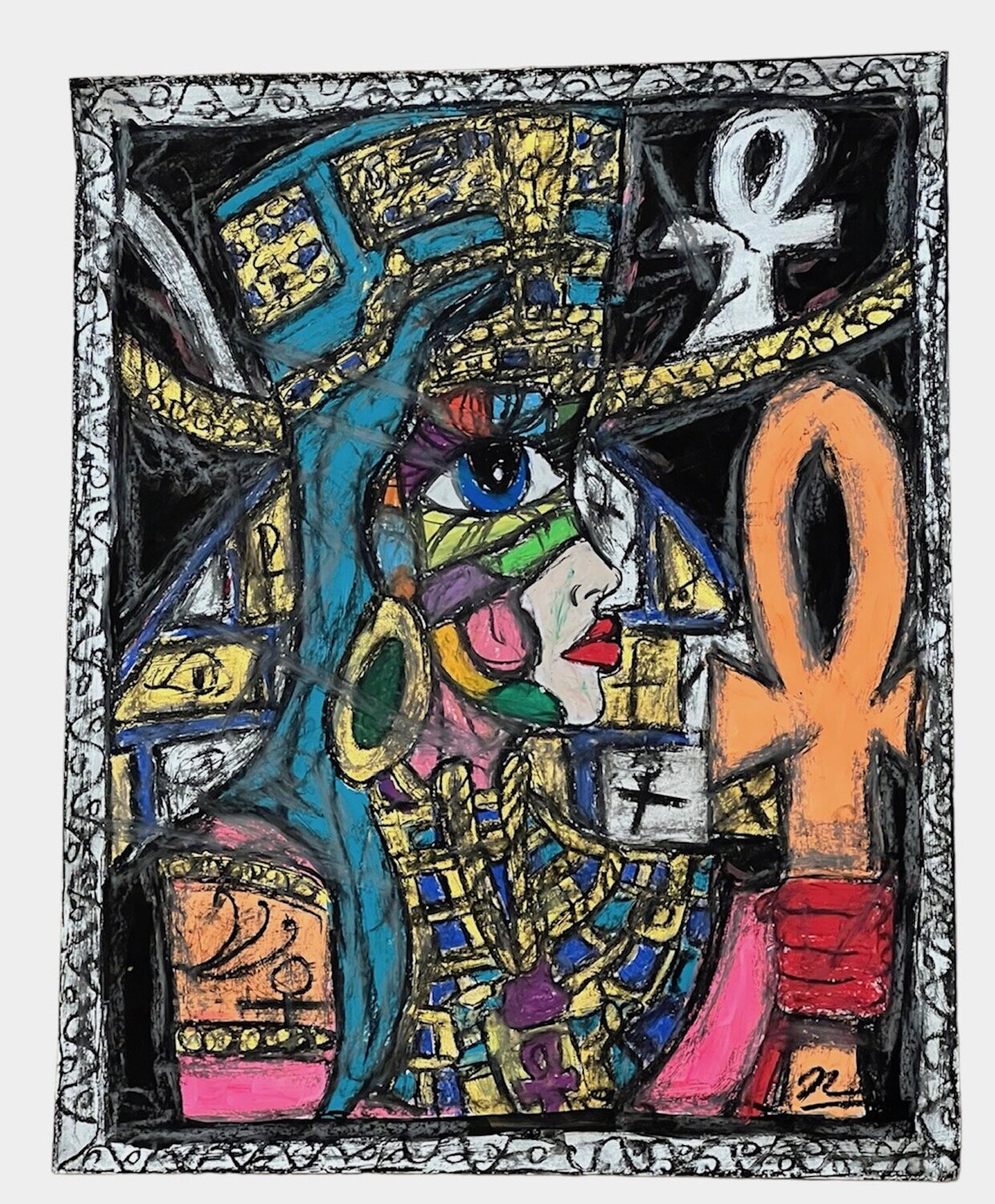 Portrait of Nefertiti Anjo MR