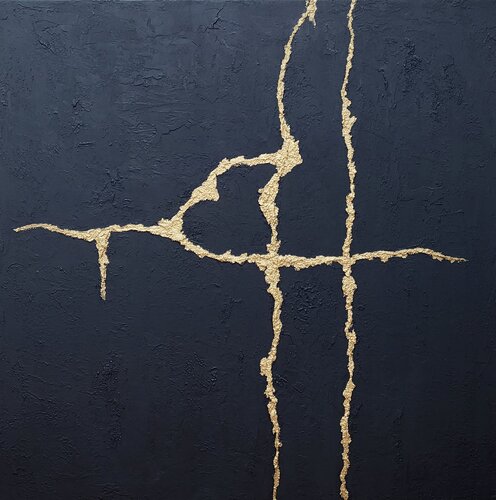 Wasabi Black Gold de Exclusive Arts, Pintura a la venta en Singulart