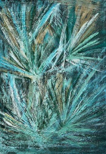 Palm Garden von Exclusive Arts, Malerei kaufen auf Singulart