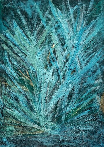Palm Garden van Exclusive Arts, Schilderij te koop op Singulart
