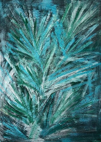 Palm Garden di Exclusive Arts, Pittura in vendita su Singulart