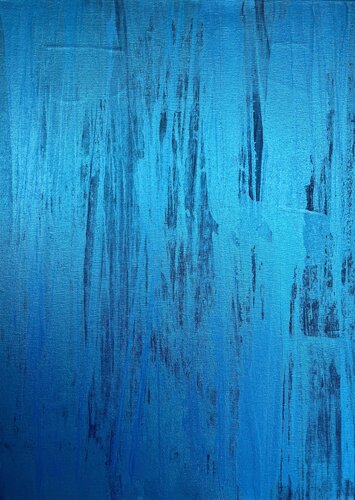 Blue flow de Exclusive Arts, Pintura a la venta en Singulart