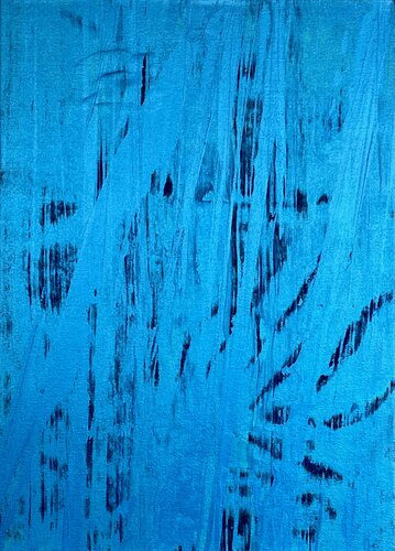 Blue flow de Exclusive Arts, Pintura a la venta en Singulart