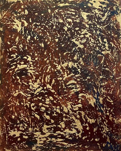 Gold Leaf di Exclusive Arts, Pittura in vendita su Singulart