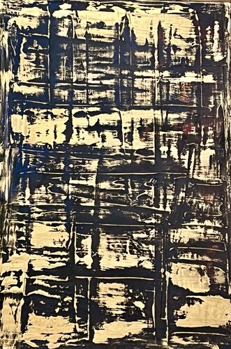 Gold Leaf 120x80x2 cm di Exclusive Arts, Pittura in vendita su Singulart