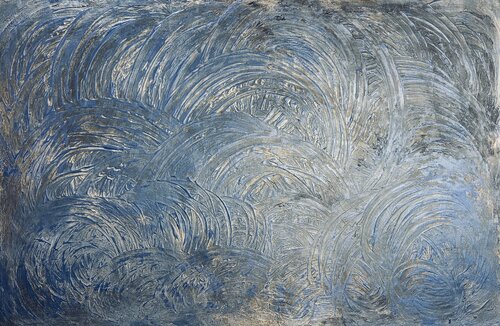 Blue waves de Exclusive Arts, Pintura a la venta en Singulart