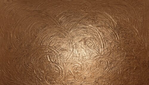 Rosegold 70x120x2 cm by Exclusive Arts, 회화 for Sale on Singulart