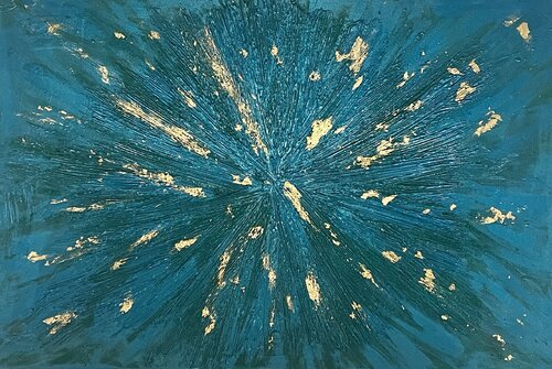 Galaxy 80x120x2 cm de Exclusive Arts, Pintura a la venta en Singulart