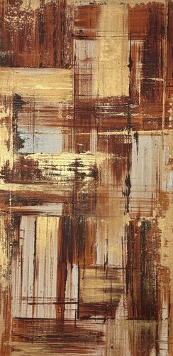 Field Study Ochre 100x50x2 cm van Exclusive Arts, Schilderij te koop op Singulart