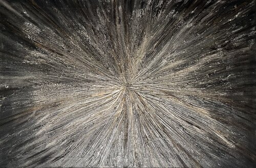 Black Star 60x120x2 cm by Exclusive Arts, Painting for Sale on Singulart