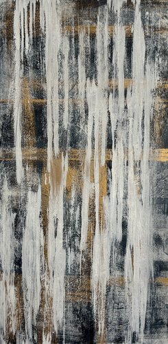 White Drift 100x50x2 cm de Exclusive Arts, Pintura a la venta en Singulart