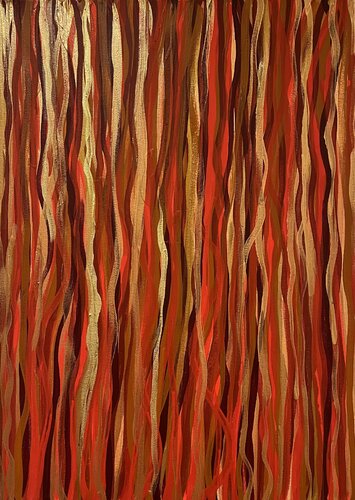 Rhythm of Warmth 70x50x2 cm van Exclusive Arts, Schilderij te koop op Singulart