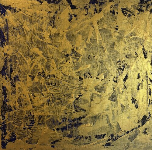Echoes of Fire 70x70x2 cm van Exclusive Arts, Schilderij te koop op Singulart