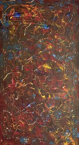 Ember State 90x50x2 cm by Exclusive Arts, Painting for Sale on Singulart