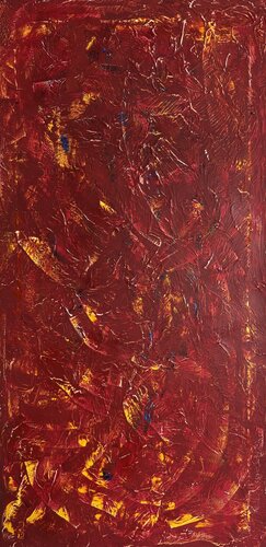 Ember State 100x50x2 cm by Exclusive Arts, Painting for Sale on Singulart