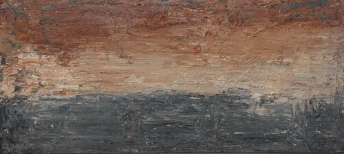 Where Silence Dwells 45x100x2 cm di Exclusive Arts, Pittura in vendita su Singulart