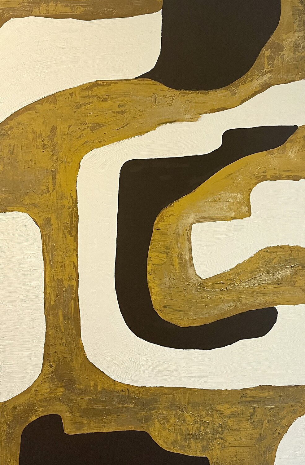 Golden River 120x80x2 cm Exclusive Arts